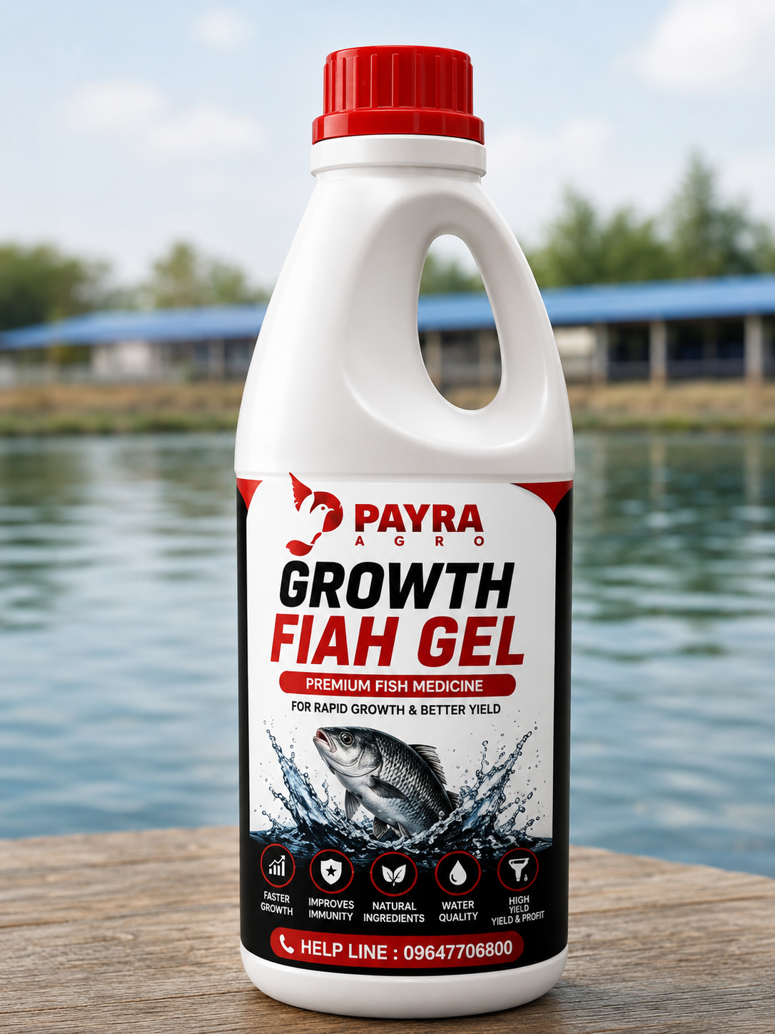 Payra Agro Growth Fish Gel 1 KG